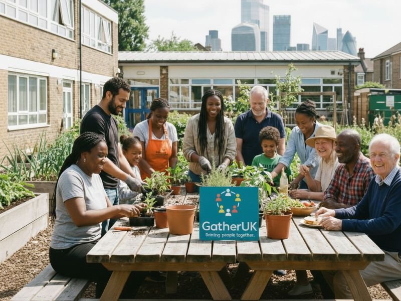 Community members together